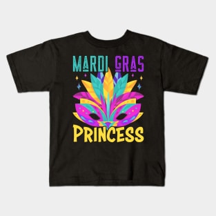 Family Matching Mardi Gras Princess Carnival Costume Kids T-Shirt